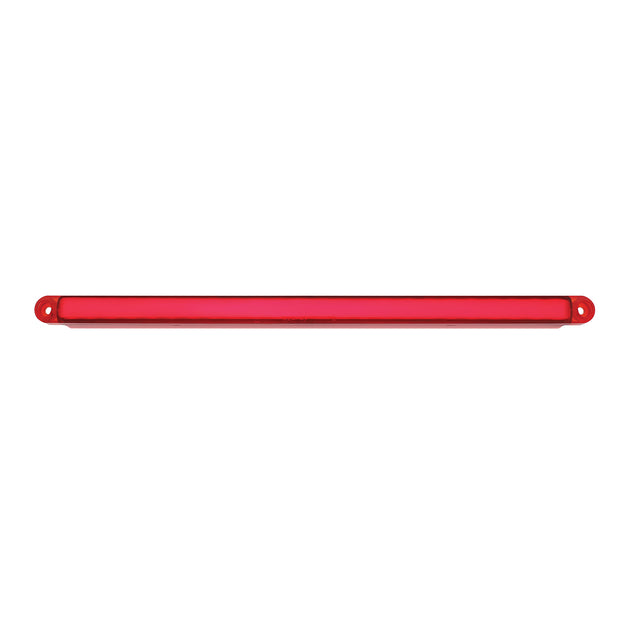 24 LED Dual Function 12" GloLight Bar (Stop, Turn & Tail) - Red LED/Red Lens (Card)
