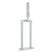 11" Chrome Air Horn Valve Lever With Stand Set