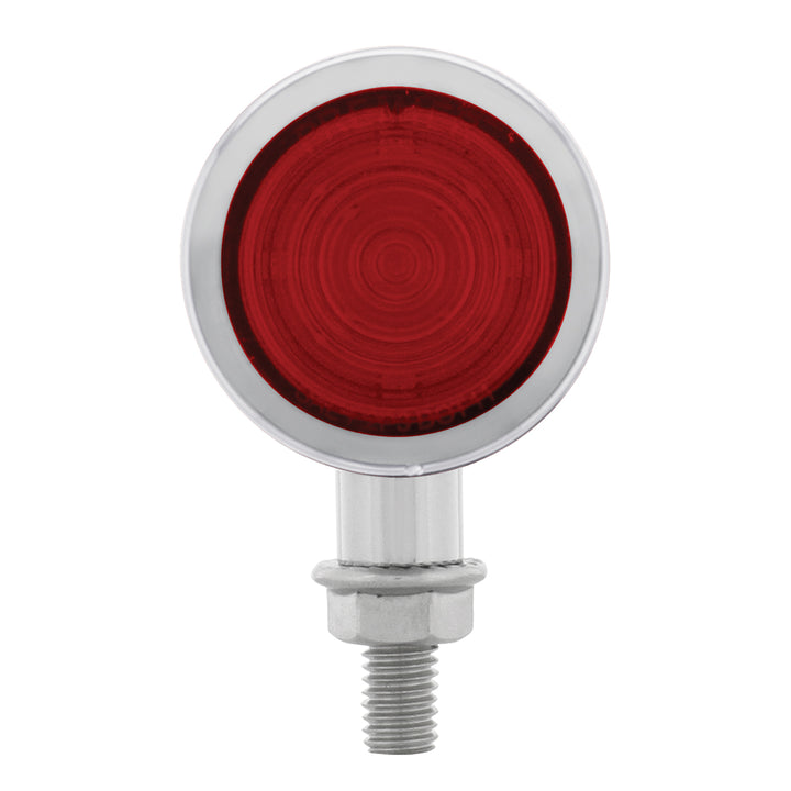 9 LED Mini Bullet Light - Red LED/Red Lens