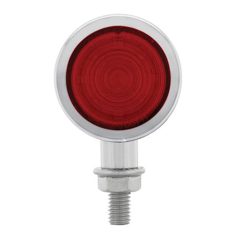 9 LED Mini Bullet Light - Red LED/Red Lens