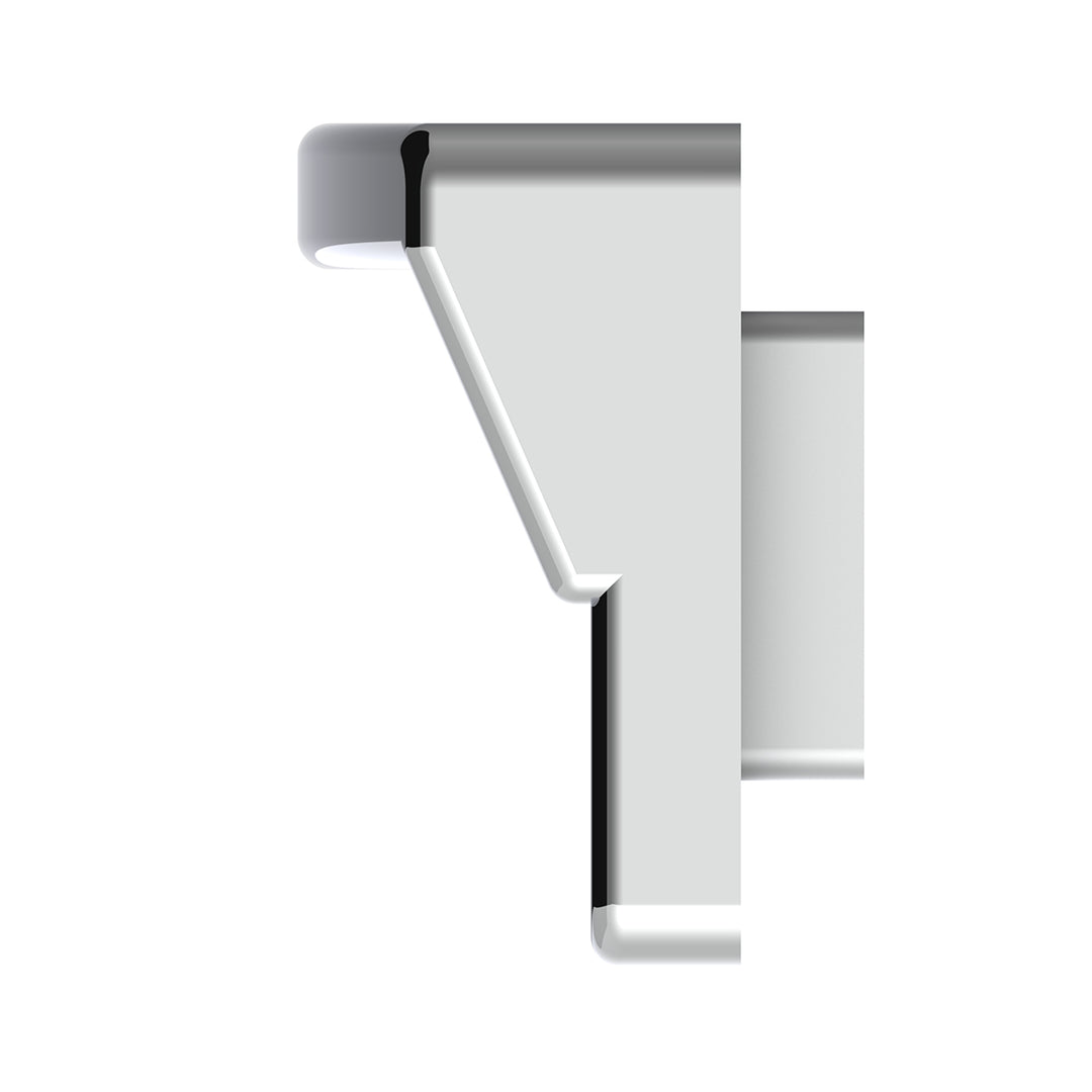 Chrome Plastic Switch Label Covers With Visor For 2001 &amp; Older Peterbilt (6-Pack)