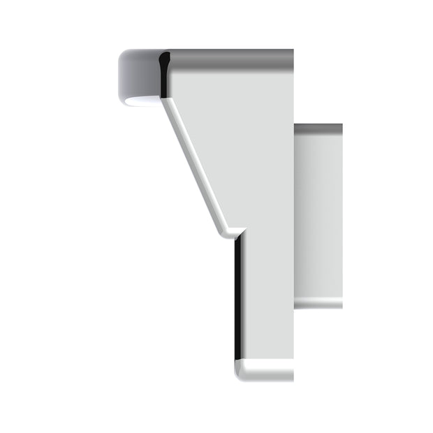 Chrome Plastic Switch Label Covers With Visor For 2001 & Older Peterbilt (6-Pack)