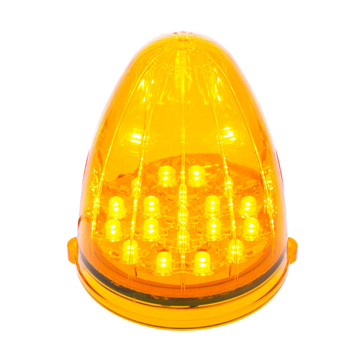 19 LED Reflector Grakon 1000 Style Cab Light - Amber LED/Amber Lens