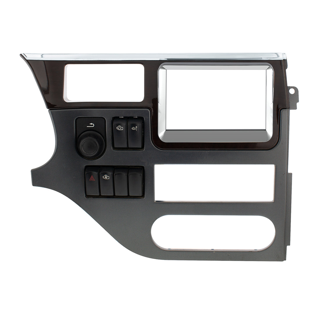 Chrome Plastic 7" Navigation Screen Bezel For 2012-2021 Peterbilt 579