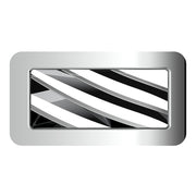 Chrome Plastic A/C Vent For 2001-2005 Peterbilt - Passenger