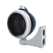 Black Guide 682-C Headlight No Bulb With Original Style LED Signal - Clear Lens