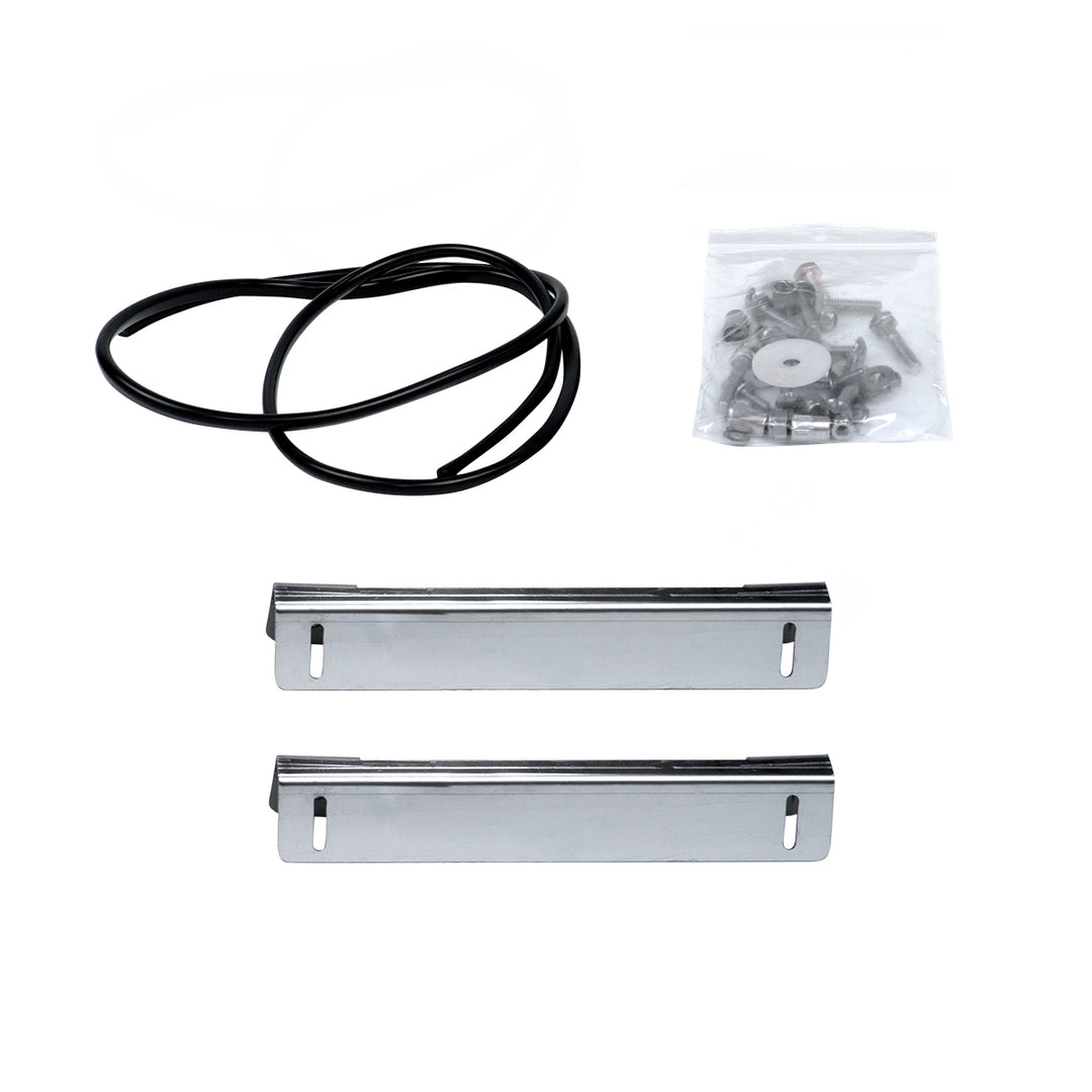 430 Stainless Steel Bug Shield For Peterbilt 378/379 Short Hood And 357