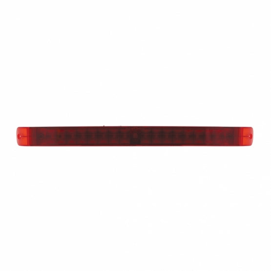 19 LED 17" Light Bar (Stop, Turn & Tail) -Red LED & Lens