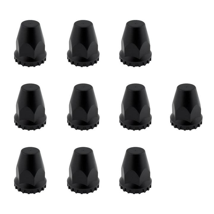 Flat Aero Rear Axle Cover Kit - Matte Black
