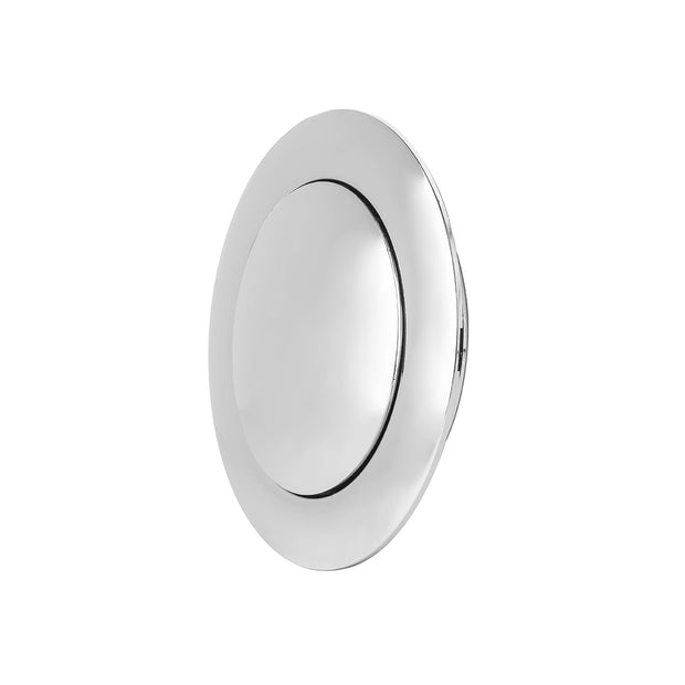 Chrome Billet Style Aluminum Horn Button
