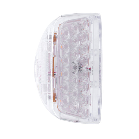 31 LED Turn Signal Light For 1987-2007 Peterbilt 379/378/357  - Amber LED/Clear Lens
