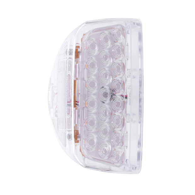 31 LED Turn Signal Light For 1987-2007 Peterbilt 379/378/357  - Amber LED/Clear Lens