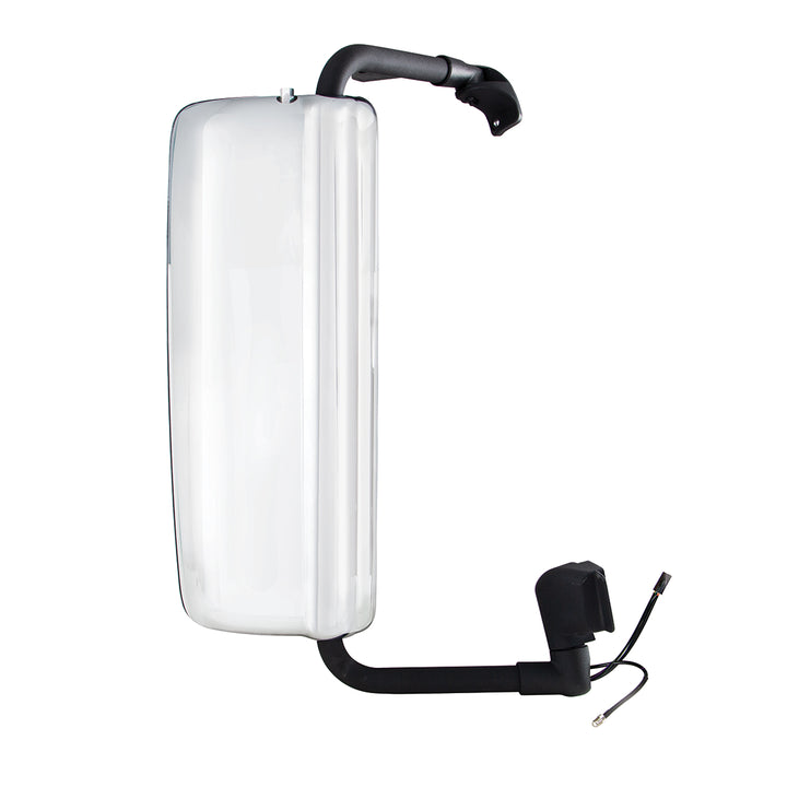 Chrome Heated Mirror Assembly For 2004-2012 Volvo VNL - Passenger