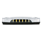 6 Amber LED Light (Clearance/Marker) With 6 White LED Side Ditch Light