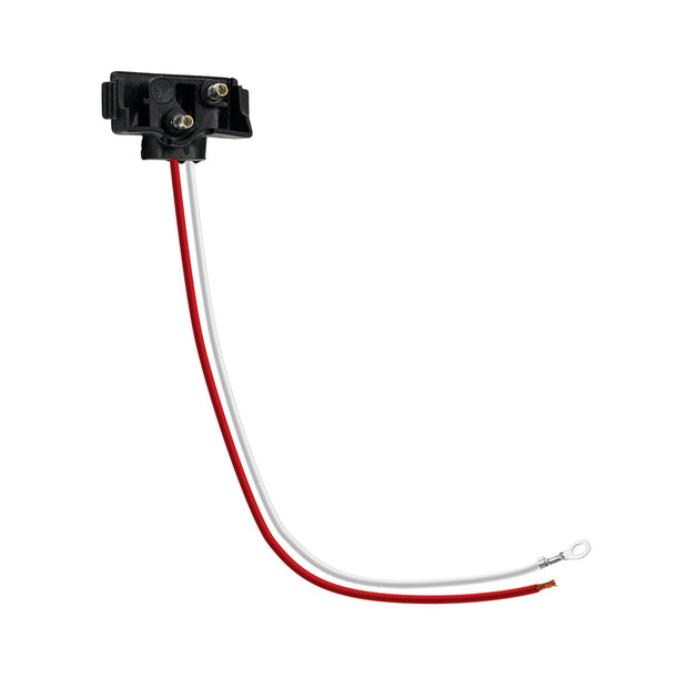 2 Wire Pigtail With 2 Prong Right Angle Plug - 12" Lead (Retail)