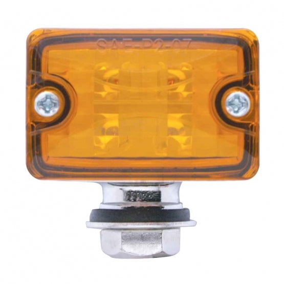 4 LED Small Rod Light -Amber LED/Amber Lens