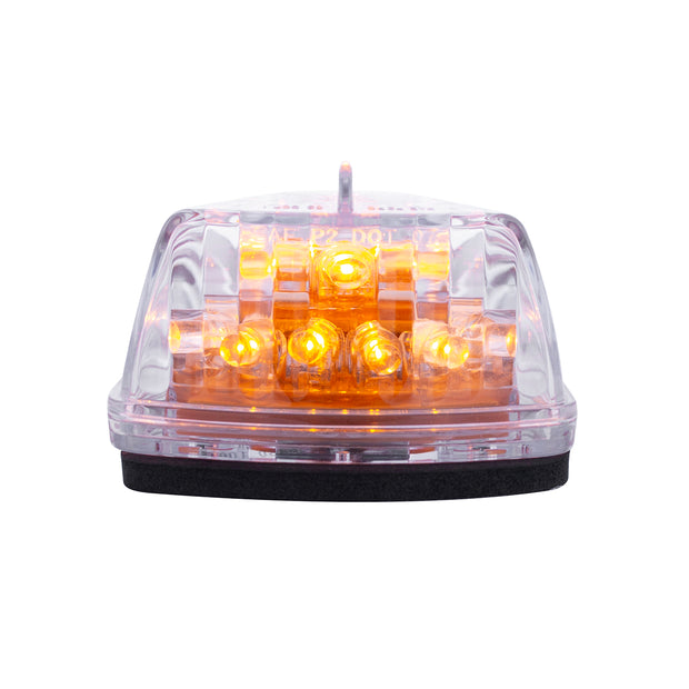 15 LED Pick-Up/SUV Cab Light - Amber LED/Clear Lens