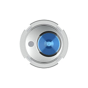 Center A/C Control Knob For 2006+ Kenworth - Blue Crystal