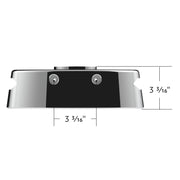 Chrome Plastic Upper Steering Column Cover For 2002-2005 Kenworth W900/T800/T600/T300
