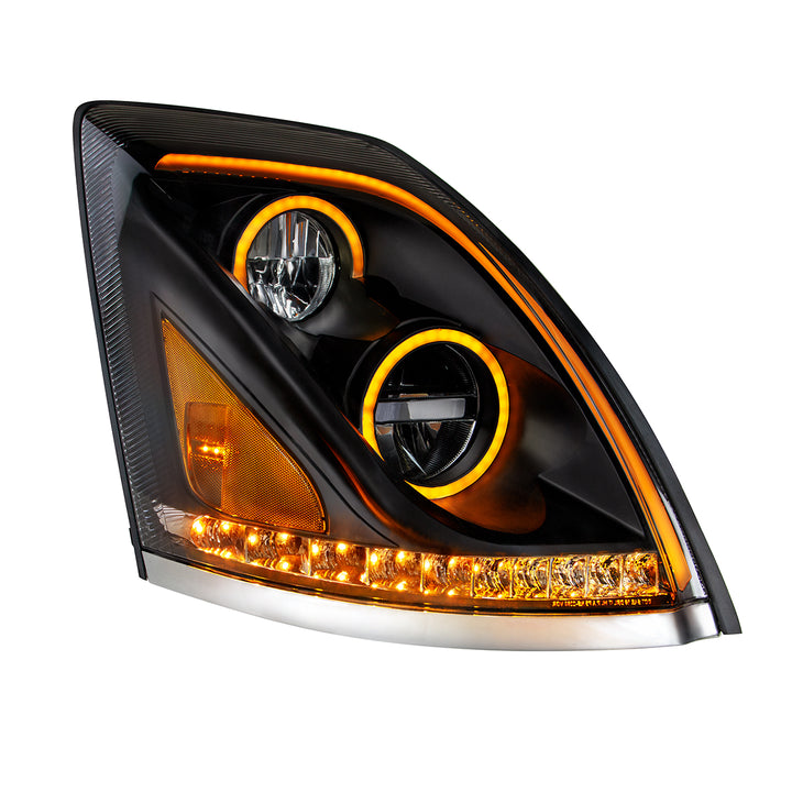 Blackout LED Headlight for 2013-2017 Volvo VN/VNL - Passenger