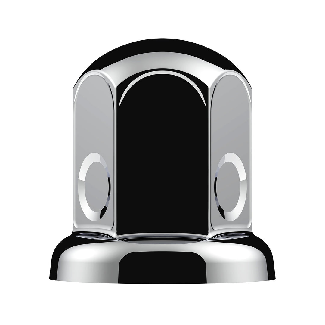 33mm X 2" Chrome Steel Standard Nut Cover With Flange