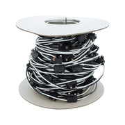 100 Count 2-Prong Male Bullet Plugs 16G Wire Harness Roll - 100' W/12" Lead Between Plugs