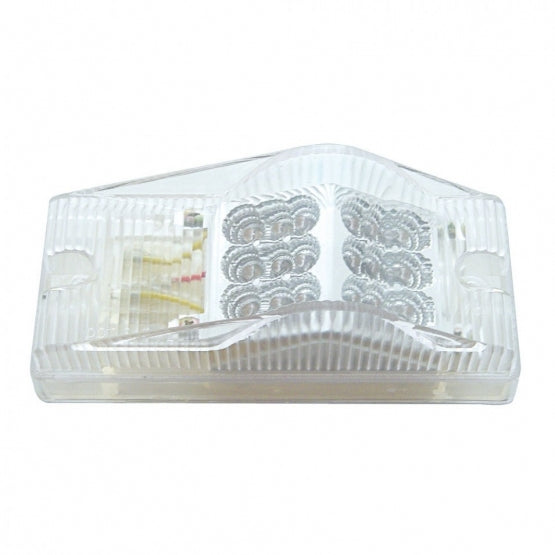 18 LED Reflector Light (Park, Turn &amp; Clearance) - Amber LED/Clear Lens