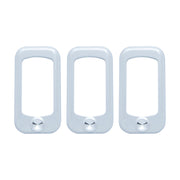 Rocker Switch Bezel For Peterbilt/ Kenworth - Indented (3-Pack)