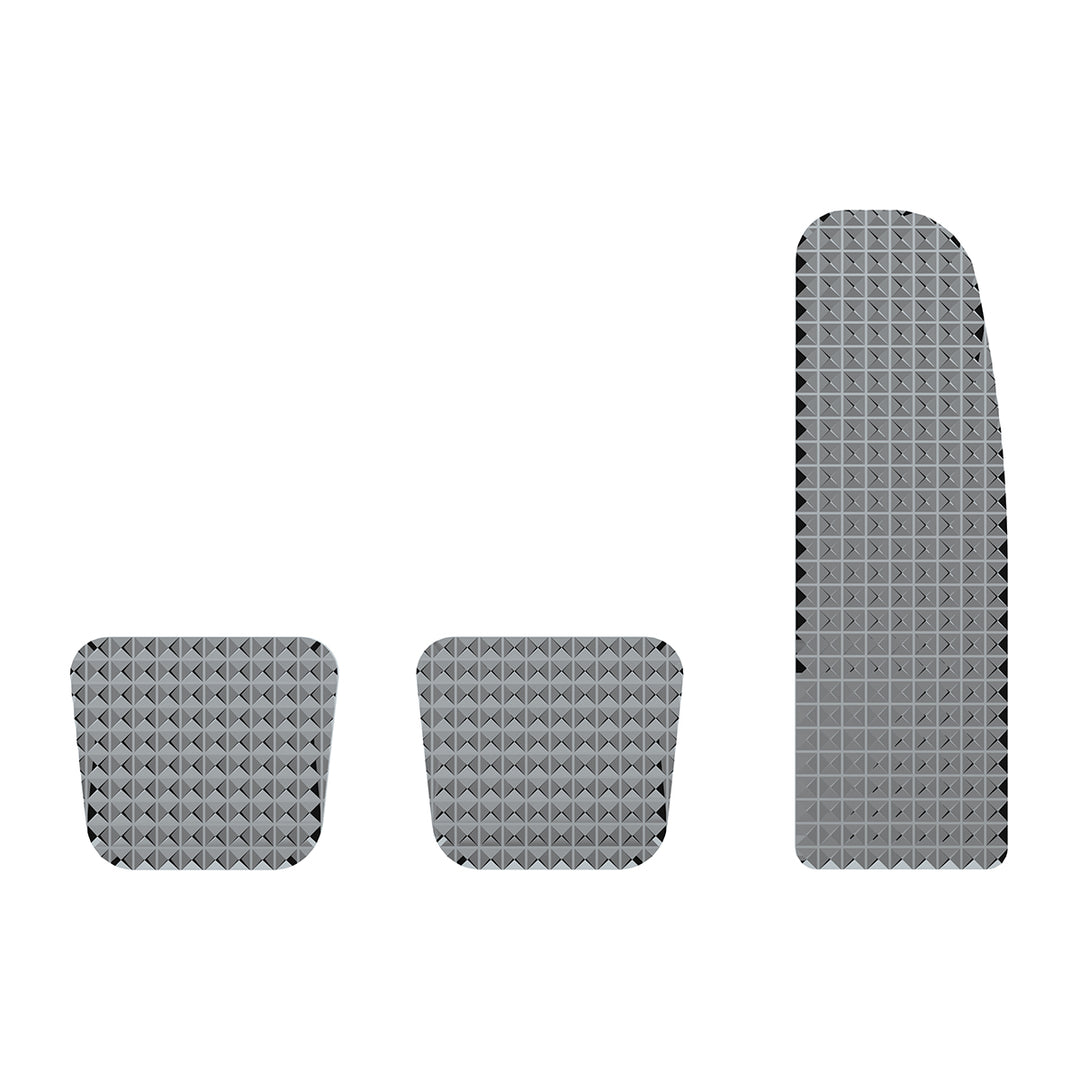 Chrome Billet Aluminum Diamond Pedal Set For 2008-2017 Freightliner Cascadia/Coronado/M3