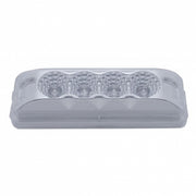 4 LED Reflector Auxiliary/Utility Light - White LED/Clear Lens