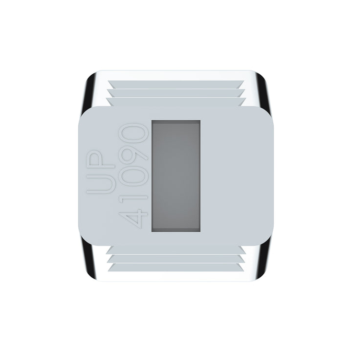 Chrome Plastic A/C &amp; Heater Slider Control Knob For Kenworth/Freightliner - Plain (Card Of 3)