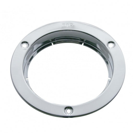 Stainless Steel Mounting Bezel For 4" Round Light (Card) United Pacific 20549