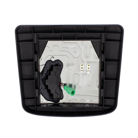 Heated Auxiliary Convex Mirror With LED Turn Signal For 2012-2017 Volvo VNL - Passenger