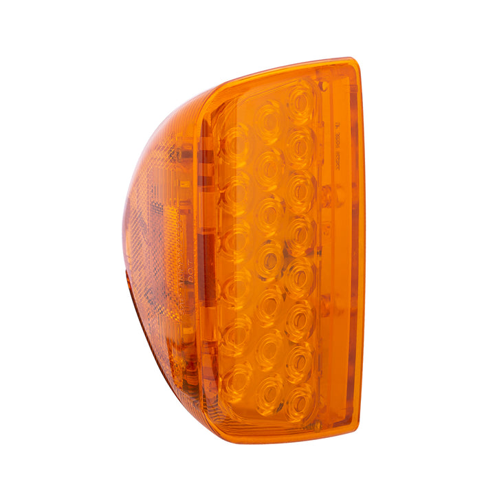 31 LED Turn Signal Light For 1987-2007 Peterbilt 379/378/357  - Amber LED/Amber Lens