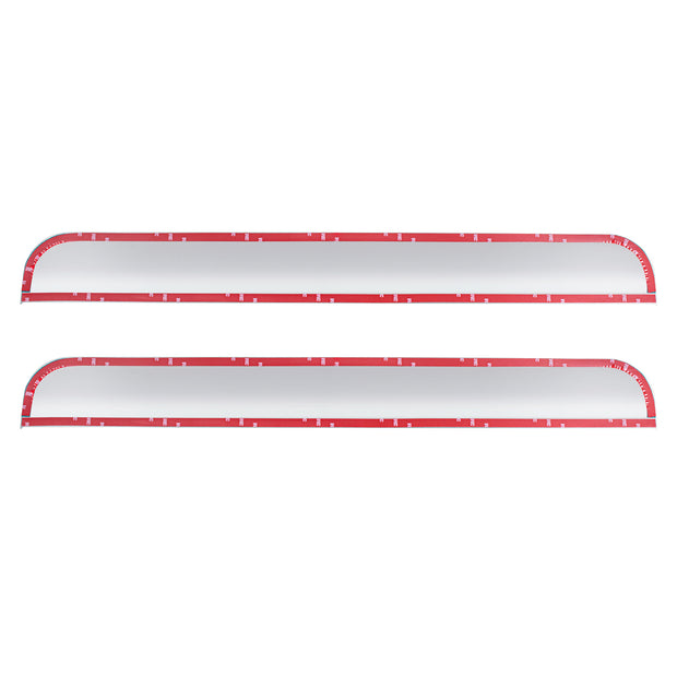 430 SS Lower Step Surface Protective Plates For 2018-2024 Freightliner Cascadia (Pair)