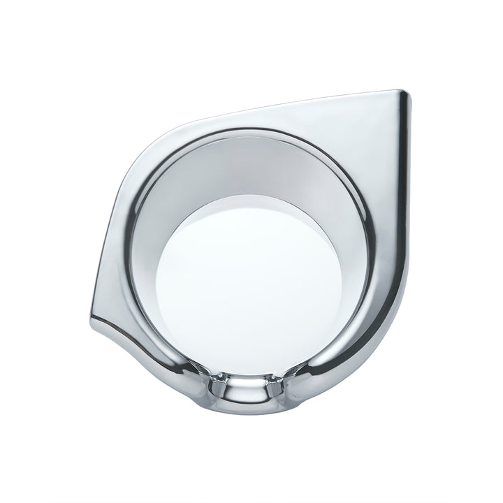 Chrome Plastic Cup Holder For Peterbilt 389 (2008+) &amp; 386/379/378/335/330 (2006+)