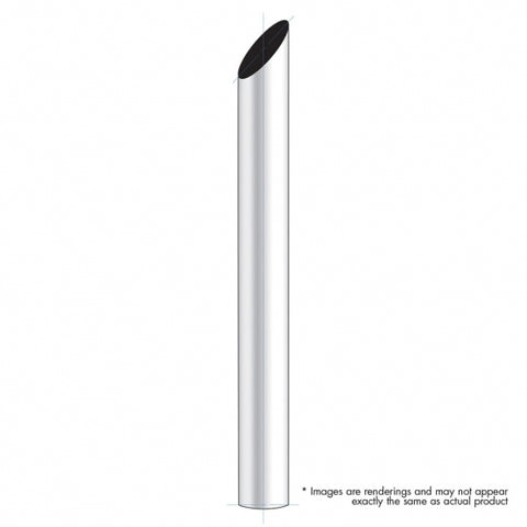 5" Mitred Plain Bottom Exhaust - 36" L
