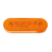 22 LED 6" Oval GloLight (Turn Signal) - Amber LED/Amber Lens