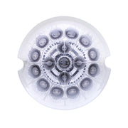 17 LED Dual Function Reflector Cab Light - Amber LED/Clear Lens