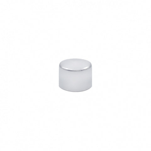 Chrome Plastic Socket Head Screw Caps For 1/4" Screw (10-Pack)