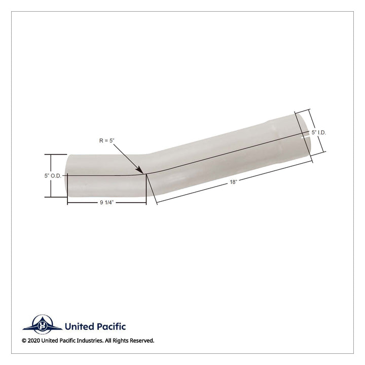 Aluminized Kenworth Aerocab Exhaust Elbow