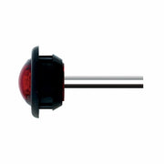Single SMD LED 3/4" Mini Light (Clearance/Marker) With Rubber Grommet - Red LED/Red Lens