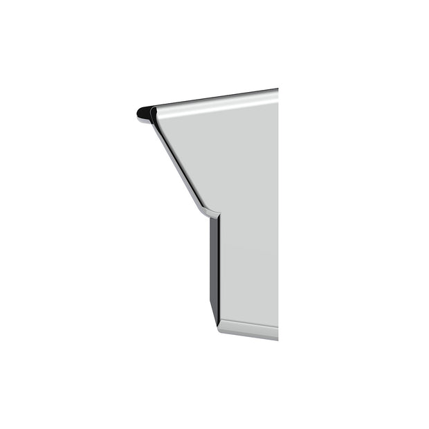 Chrome Plastic Switch Label Covers With Visor For 2005 & Older Kenworth (6-Pack)