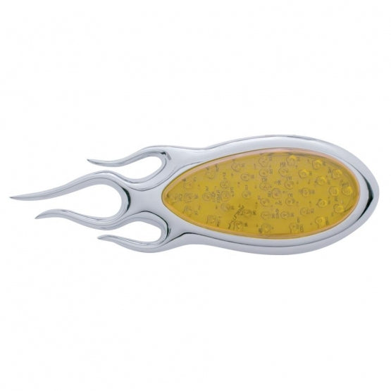 39 LED "Inferno" Turn Signal Light - Amber LED/Amber Lens