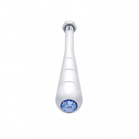 4-3/4" Steering Column Tilt Handle With Blue Crystal