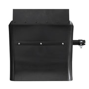 24" X 24" Black Poly Quarter Fender Set (Pair)