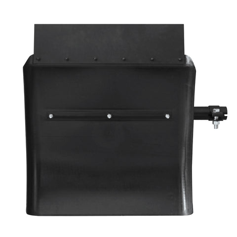 24" X 24" Black Poly Quarter Fender Set (Pair)