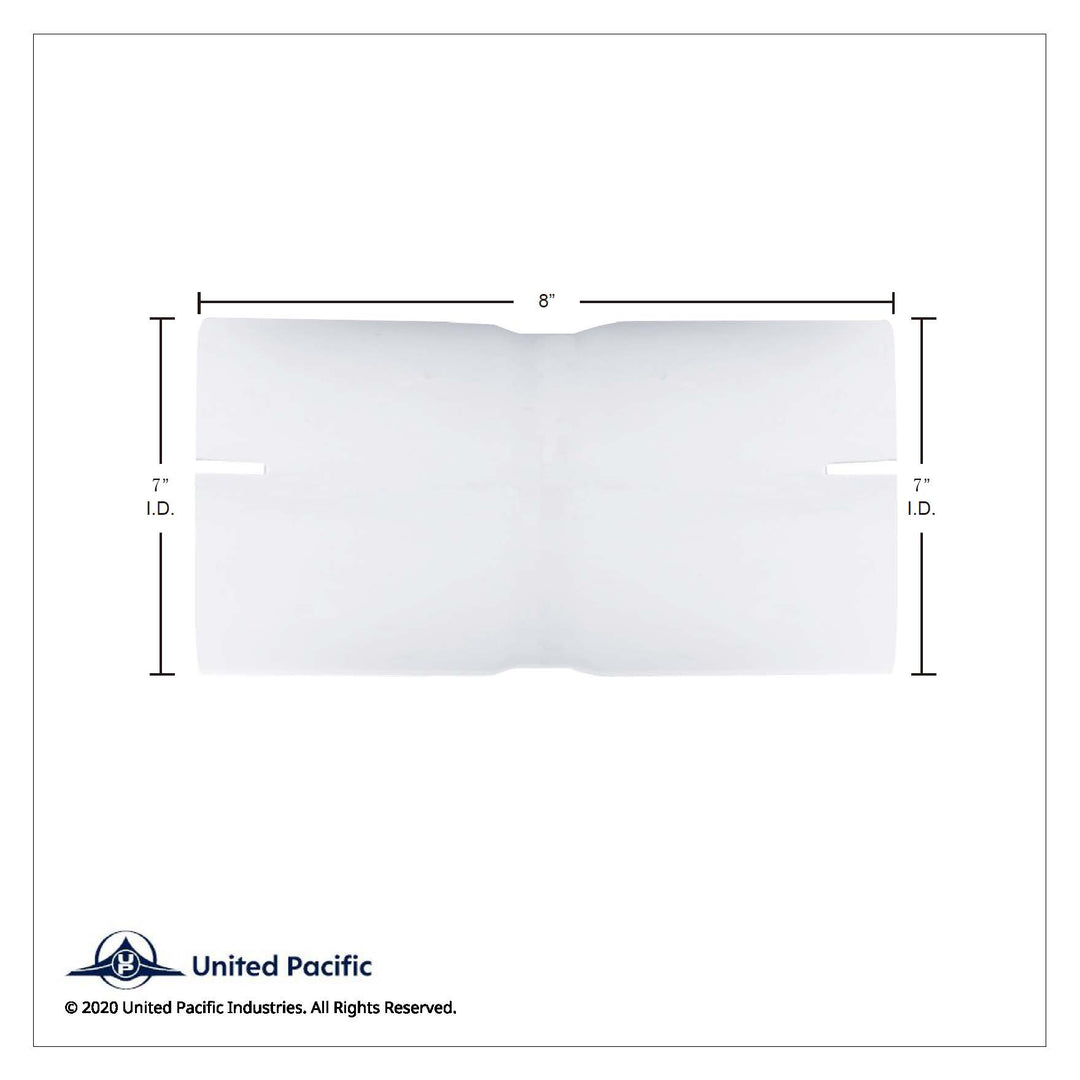 Aluminized Exhaust Connector 7" I.D. To 7" I.D.