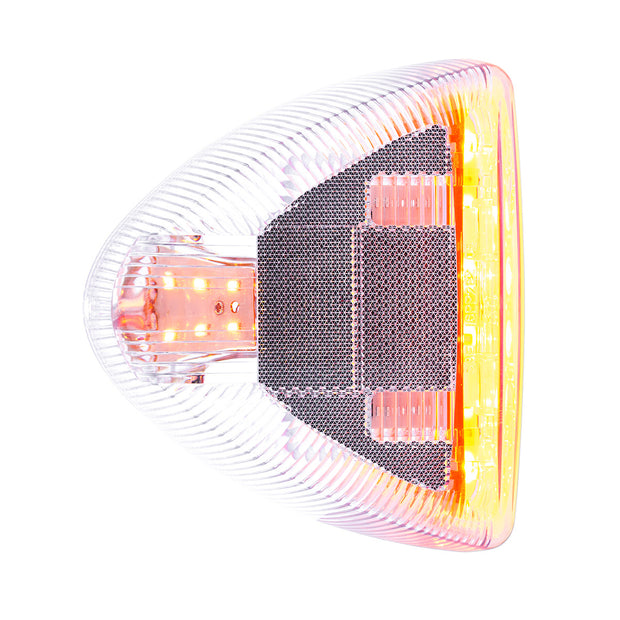 31 LED Turn Signal Light For 1987-2007 Peterbilt 379/378/357  - Amber LED/Clear Lens