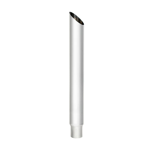 6" Mitred Reduce To 5" O.D. Bottom Exhaust - 84" L